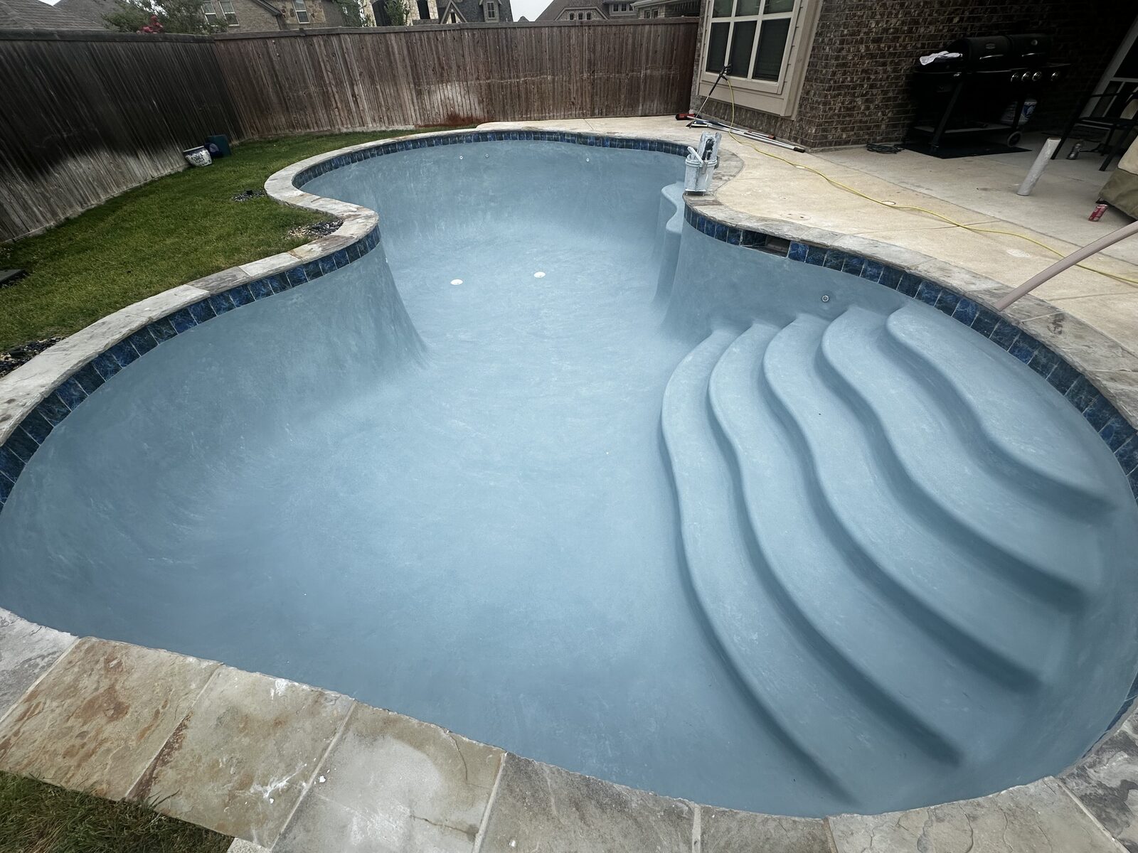 Residential Pool Resurfacing - Before